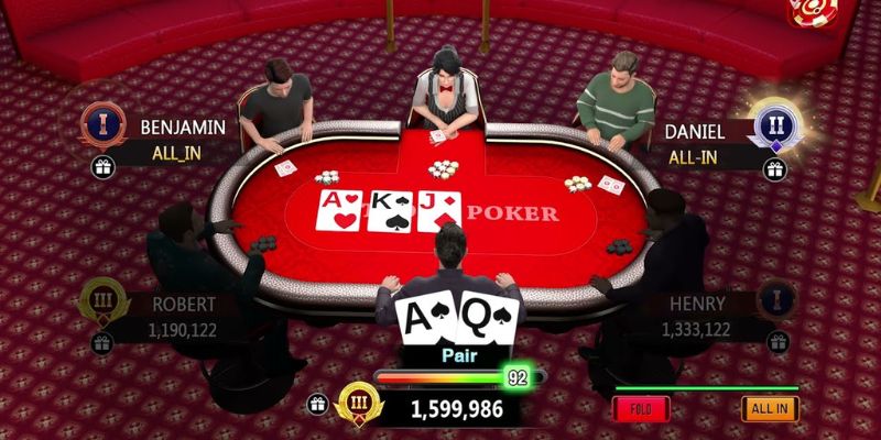 Ý nghĩa hành động trong Poker TP88